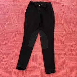 Women’s size 24 equestrian / Riding Pants with reinforced knee Patches (suede)